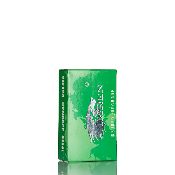 Imren 18650 3200mAh 40A Green 2 Pack
