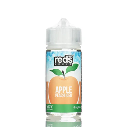 7 Daze Reds Apple ICED - No Nicotine Vape Juice - 100ml