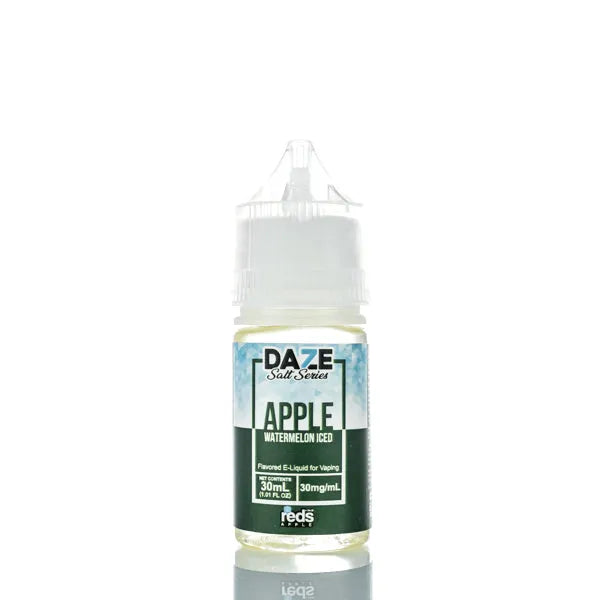 7 Daze TFN Salt Series - Reds Apple EJuice - Watermelon Iced- 30ml