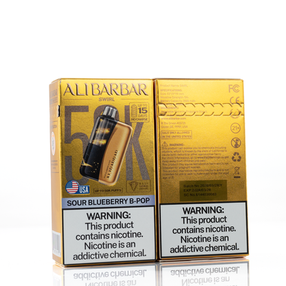 Alibarbar Swirl 50K Disposable Vape
