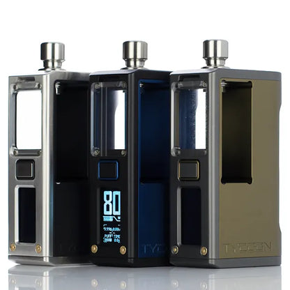 BD Vape x Hirano Designs B4e Tycoon 21700 80W Boro Box Mod