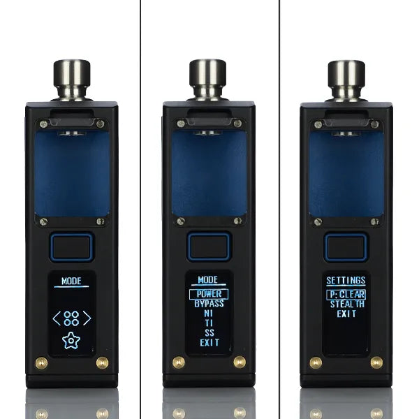 BD Vape x Hirano Designs B4e Tycoon 21700 80W Boro Box Mod