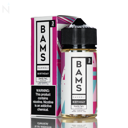 BAMS Cannoli - Birthday Cannoli - 100mL