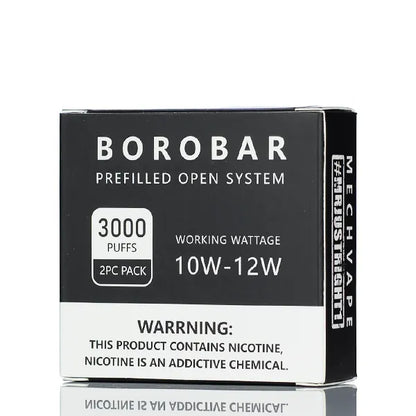 Mechvape x MRJUSTRIGHT Borobar Disposable Boro Tank - 2 Pack