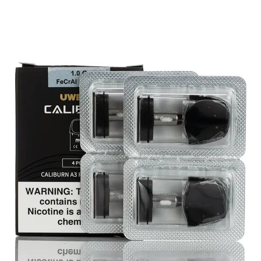 Uwell Caliburn A3 Replacement Pods (Pack of 4)