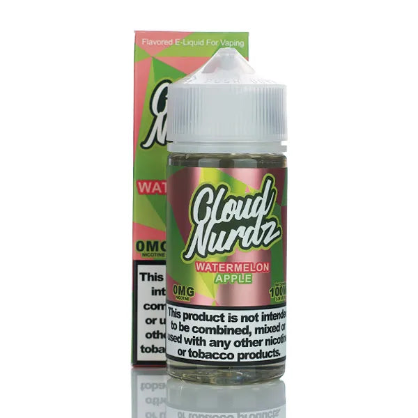 Cloud Nurdz E-Liquid - No Nicotine Vape Juice - 100ml