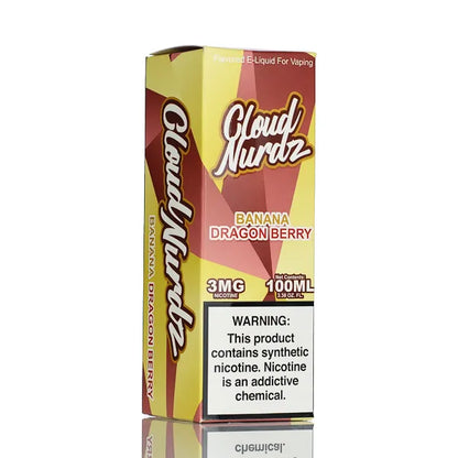 Cloud Nurdz E-Liquid - Banana Dragon Berry - 100ml