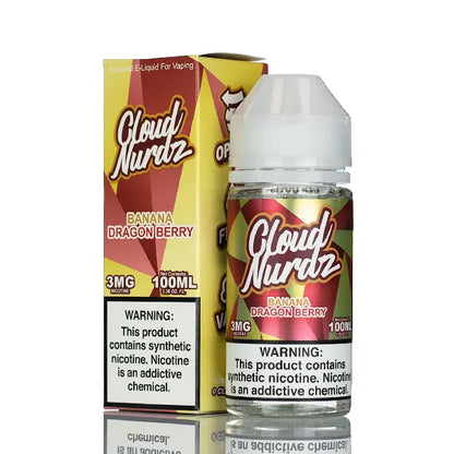 Cloud Nurdz E-Liquid - Banana Dragon Berry - 100ml