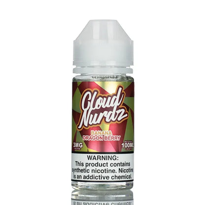 Cloud Nurdz E-Liquid - Banana Dragon Berry - 100ml