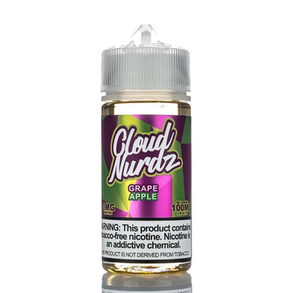 Cloud Nurdz E-Liquid - Grape Apple - 100ml