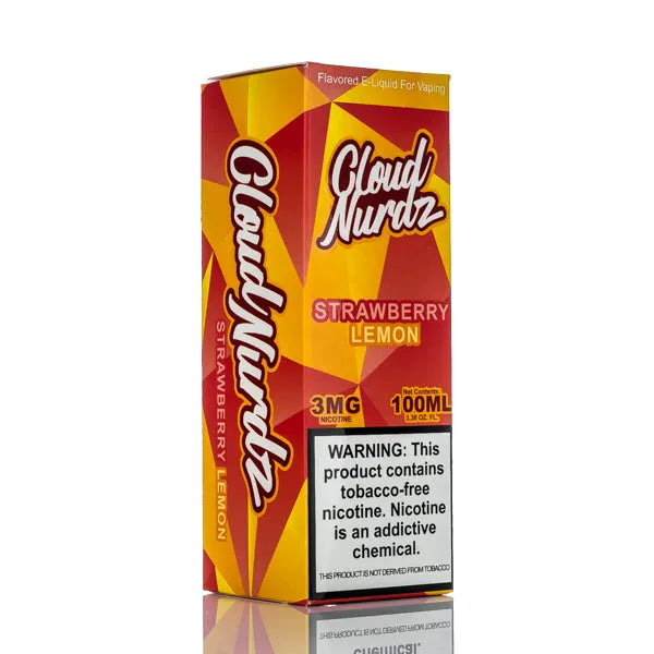 Cloud Nurdz E-Liquid - Strawberry Lemon - 100ml