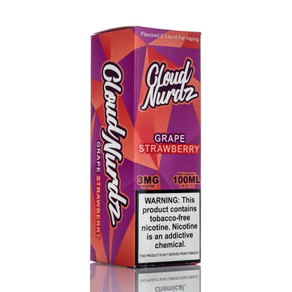 Cloud Nurdz E-Liquid - Grape Strawberry - 100ml