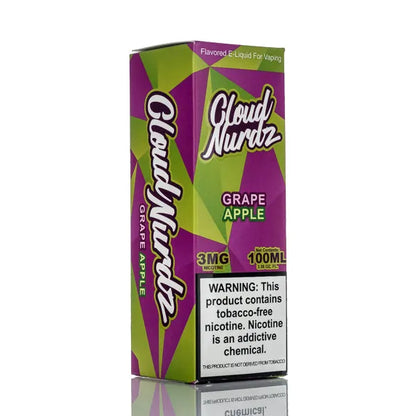 Cloud Nurdz E-Liquid - Grape Apple - 100ml