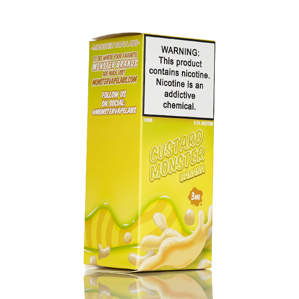 Custard Monster - Banana - 100mL