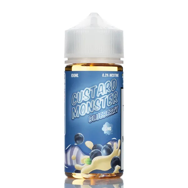 Custard Monster - Blueberry Custard - 100ml