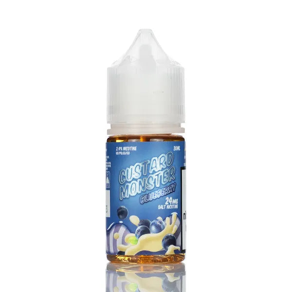 Custard Monster Salts - Blueberry Custard - 30ml