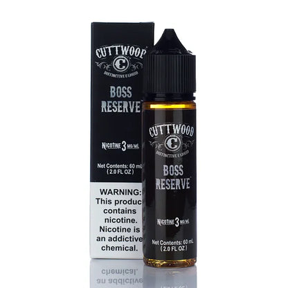 Cuttwood Classic E-Liquid - Boss Reserve - 60ml