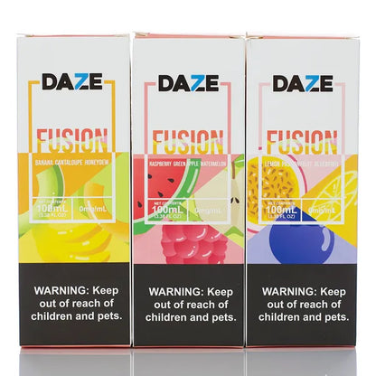 7 Daze Fusion - No Nicotine Vape Juice - 100ml