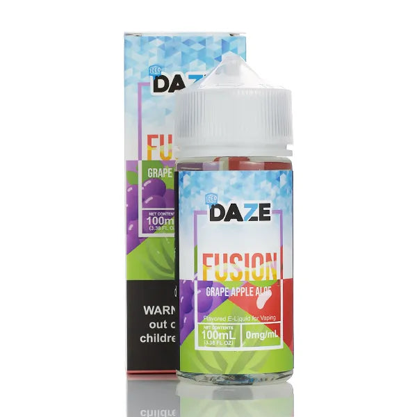 7 Daze Fusion ICED - No Nicotine Vape Juice - 100ml