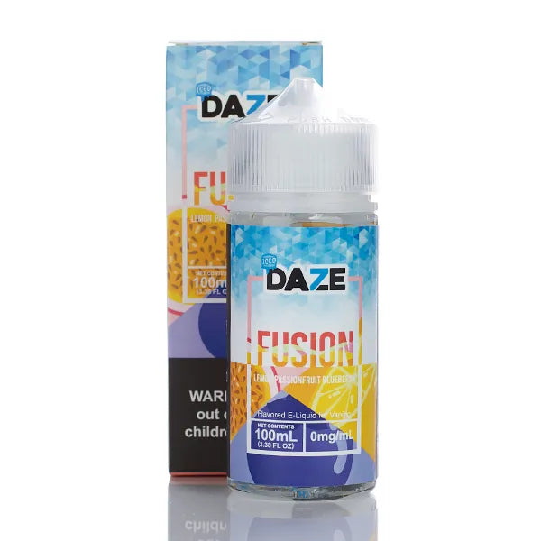 7 Daze Fusion ICED - No Nicotine Vape Juice - 100ml