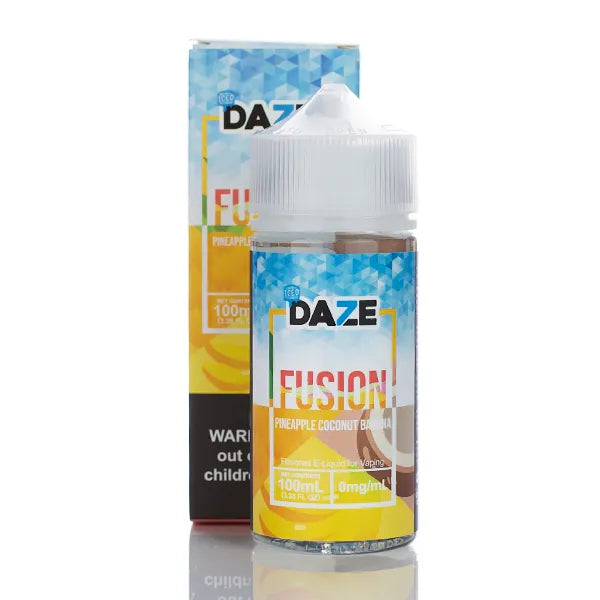 7 Daze Fusion ICED - No Nicotine Vape Juice - 100ml