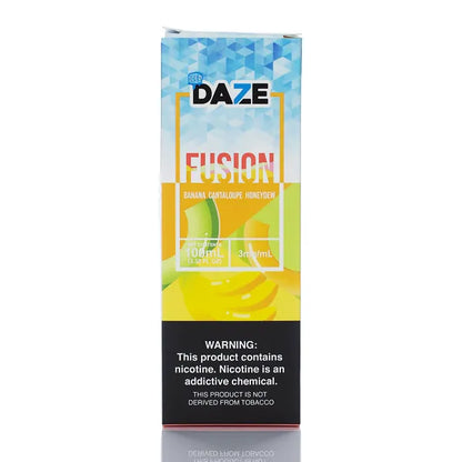 7 Daze Fusion TFN - Banana Cantaloupe Honeydew ICED - 100ml