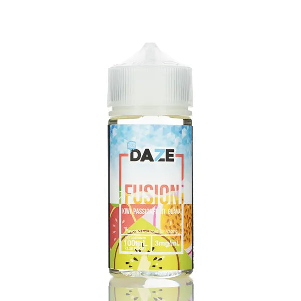 7 Daze Fusion TFN - Kiwi Passionfruit Guava ICED- 100ml