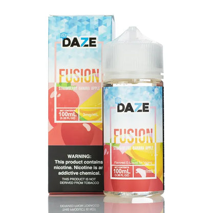 7 Daze Fusion TFN - Strawberry Banana Apple ICED- 100ml