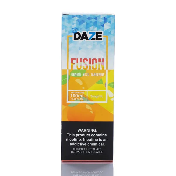 7 Daze Fusion TFN - Orange Yuzu Tangerine ICED - 100ml