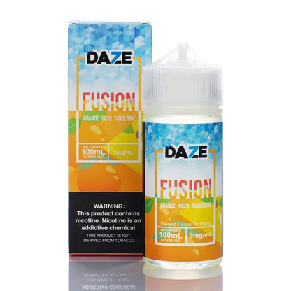 7 Daze Fusion TFN - Orange Yuzu Tangerine ICED - 100ml