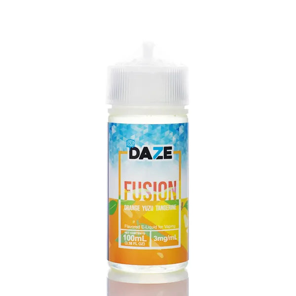 7 Daze Fusion TFN - Orange Yuzu Tangerine ICED - 100ml