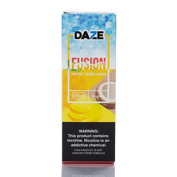 7 Daze Fusion TFN - Pineapple Coconut Banana ICED - 100ml