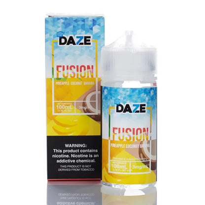 7 Daze Fusion TFN - Pineapple Coconut Banana ICED - 100ml