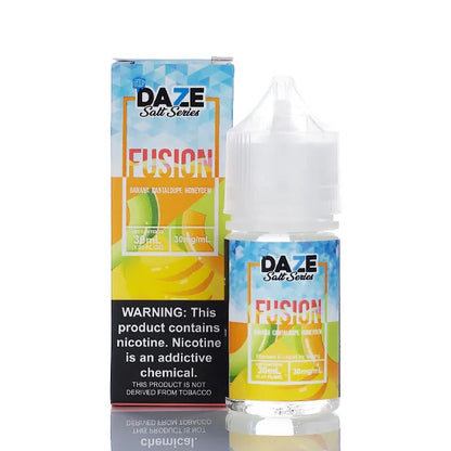 7 Daze Fusion TFN Salt - Banana Cantaloupe Honeydew ICED - 30ml