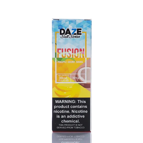 7 Daze Fusion TFN Salt - Pineapple Coconut Banana ICED - 30ml