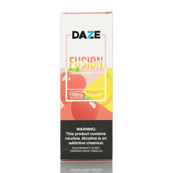 7 Daze Fusion TFN - Strawberry Banana Apple - 100ml