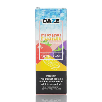 7 Daze Fusion TFN - Strawberry Blackberry Lemon ICED - 100ml