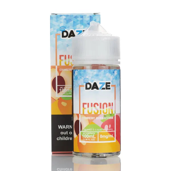 7 Daze Fusion ICED - No Nicotine Vape Juice - 100ml