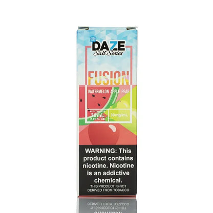 7 Daze Fusion TFN Salt - Watermelon Apple Pear ICED - 30ml