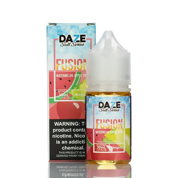 7 Daze Fusion TFN Salt - Watermelon Apple Pear ICED - 30ml