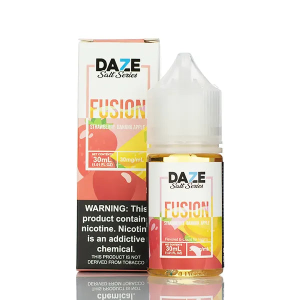 7 Daze Fusion TFN Salts - Strawberry Banana Apple - 30ml