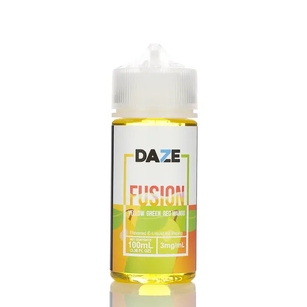 7 Daze Fusion TFN - Yellow Green Red Mango - 100ml