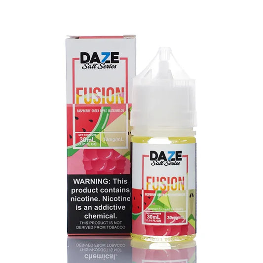 7 Daze Fusion TFN Salt - Raspberry Green Apple Watermelon - 30ml