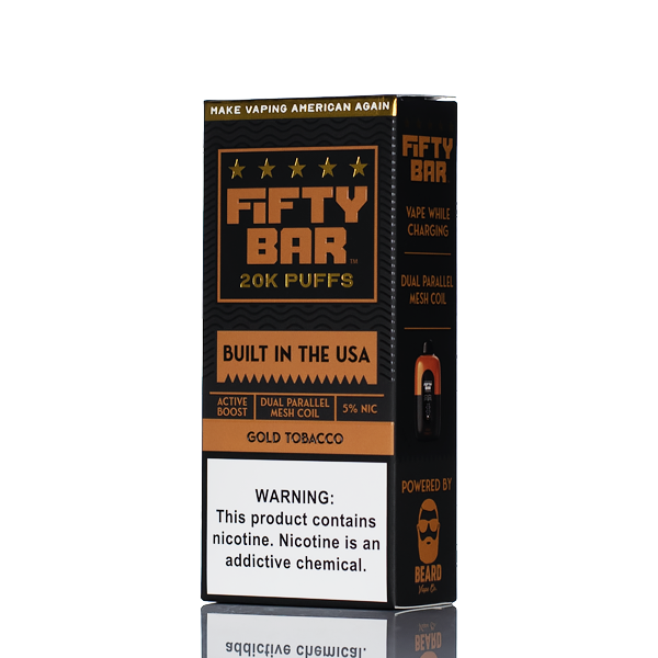 Fifty Bar V2 20K 20,000 Puffs Disposable Vape - 16ML