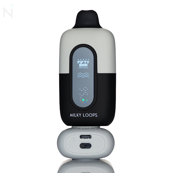 Fifty Bar V2 Silver 2% Nic 20K Puffs Disposable Vape