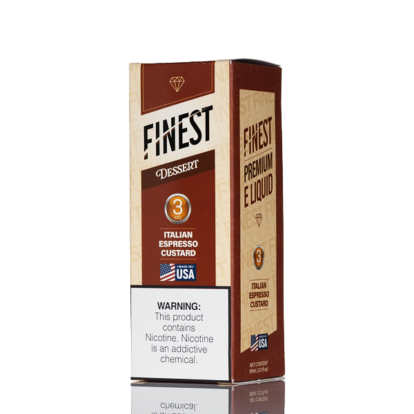 Finest E-Liquid - Desert Edition - Italian Espresso Custard - 100mL