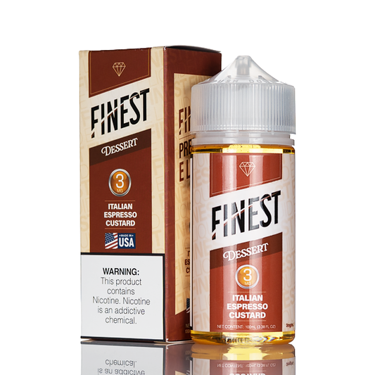 Finest E-Liquid - Desert Edition - Italian Espresso Custard - 100mL