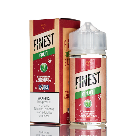 Finest E-Liquid - Fruit Edition - Strawberry Blueberry Raspberry Ice - 100mL