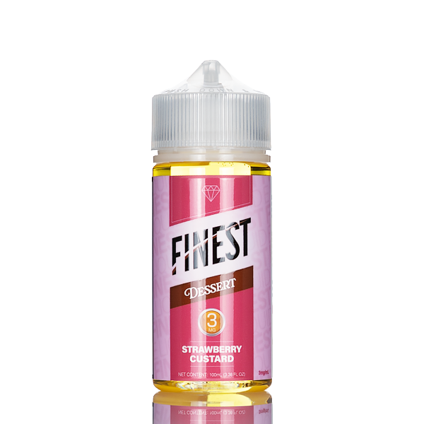 Finest E-Liquid - Desert Edition - Strawberry Custard - 100mL