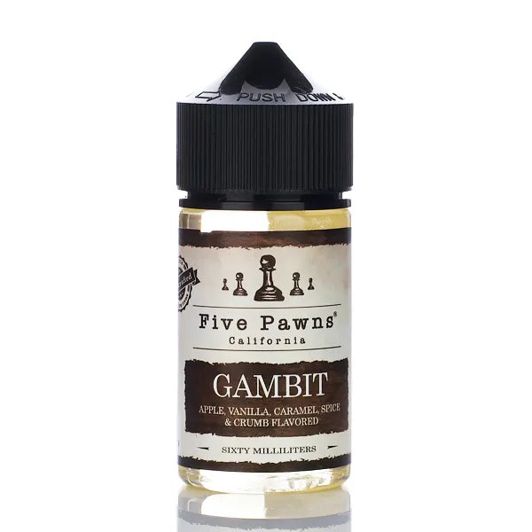 Five Pawns E-Liquid - No Nicotine Vape Juice - 60ml